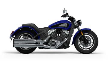 Indian Scout - Spirit Blue Metallic/Black Metallic - 2024