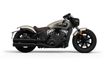 Indian Scout Bobber - Silver Quartz Smoke - 2024