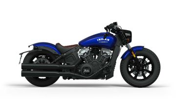 Indian Scout Bobber - Springfield Blue Metallic - 2024