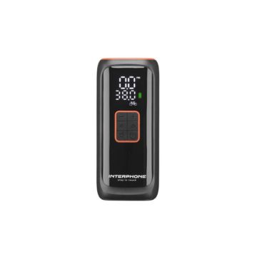 Interphone | Smart Air Pump | Portable Compressor for Motorcycles, Cars and Bikes