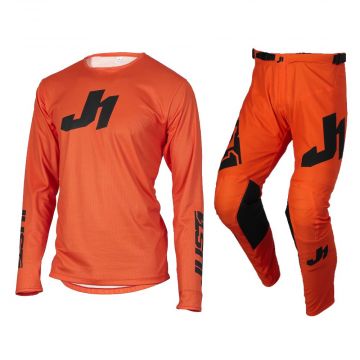 Just1 - J-Essential Youth Solid MX Gear Set - Orange - 24