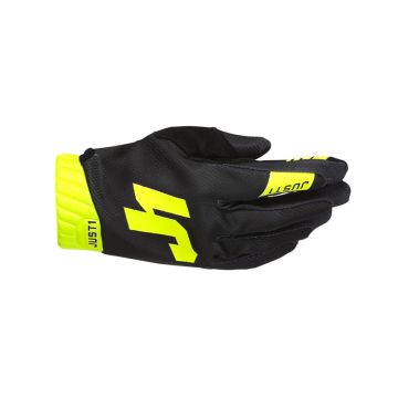 Just1 | Youth Flex 2.0 | MX Gloves | Black/Yellow Fluo