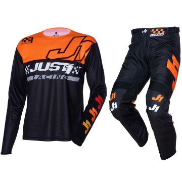 JUST 1 - J-Command Competition Gear Set - Black/Orange - 34