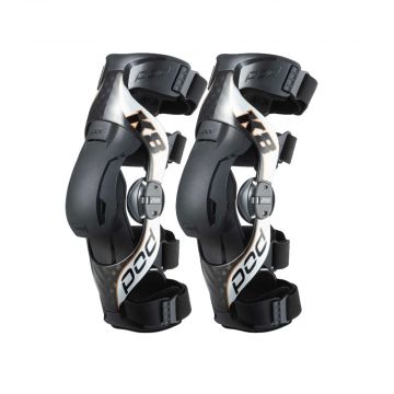 POD K8 2.0 Knee Braces - Pair - Carbon/Silver