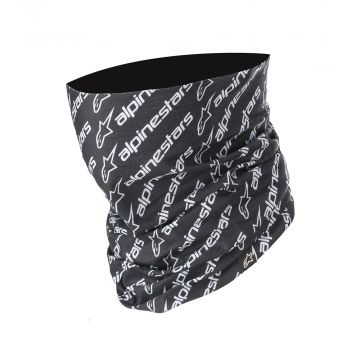 Alpinestars Linear Neck Tube - Black / White