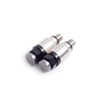 Tech 7 - Forks Bleeder Valves - 5mm - Color:  Black