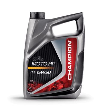 CHAMPION - Motor Oil - Moto HP - Four Stroke 4T - 15w50 - 4L