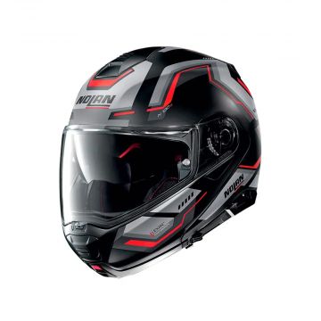 Nolan N100-5 Upwind N-Com Helmet - Flat Black