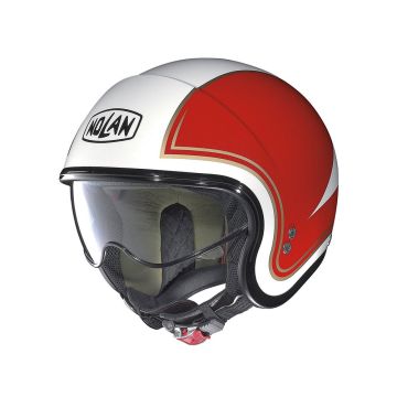 Nolan N21 Dolce Vita Half Face Helmet - Metal White