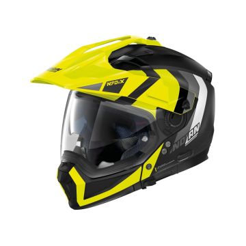 Nolan N70-2 - X Decurio N-Com Crossover  Helmet - Yellow/Flat Black