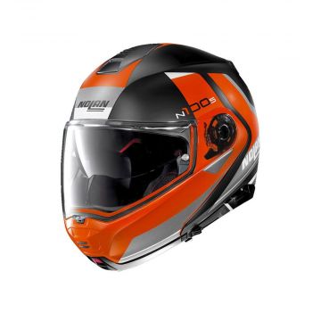 Nolan N100-5 Hilltop N-Com Helmet - Flat Black