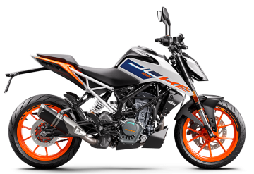 KTM 125 Duke White 2023