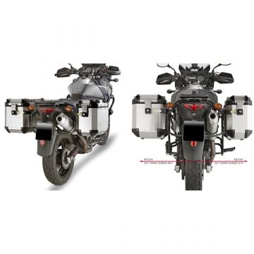 Givi PLR532CAM Pannier Holders - Suzuki DL 650 V-Strom (04 > 11)