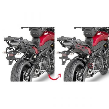 Givi PLXR2122 Specific rapid release side-case holder For Yamaha MT-09 Tracer (15 > 17)