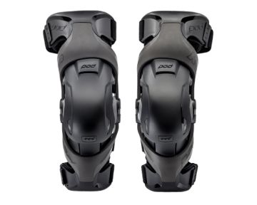 POD K4 2.0 Youth Knee Braces - Pair - Graphite/Black