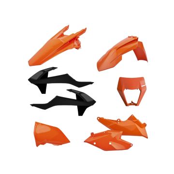 Polisport - Standard Plastic Kit Orange - KTM EXC, EXC-F XC-W, XCF-W - 2017-19