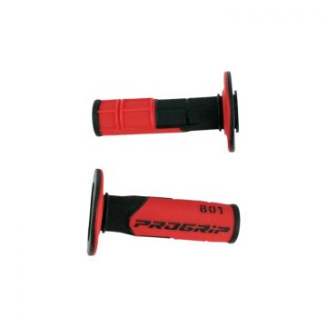 Progrip PG801 Grips - Black/Red
