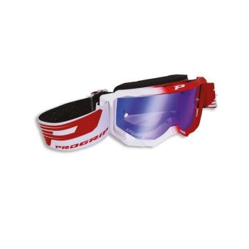 Progrip PZ3300 Pieces Goggles - White/Red