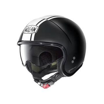 Nolan N21 Dolce Vita Half Face Helmet - Flat Black