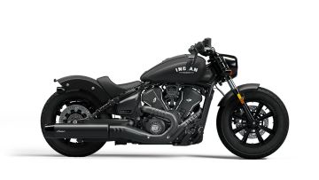 Indian Scout Bobber Limited+Tech - Black Smoke - 2025