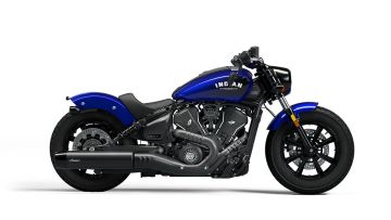 Indian Scout Bobber Limited+Tech - Spirit Blue Metallic - 2025