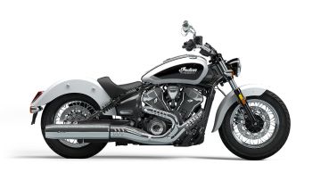 Indian Scout Classic Limited+Tech - Ghost White Metallic - 2025