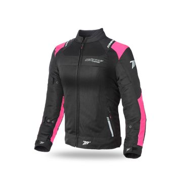 Seventy Degrees - SD-JR54 - Summer Racing Jacket- Black/Pink