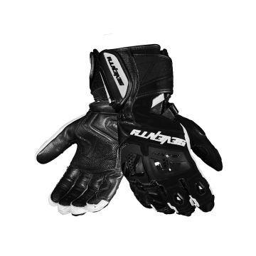 Seventy Degrees | SD-R24 Racing Leather Glove | Black/White