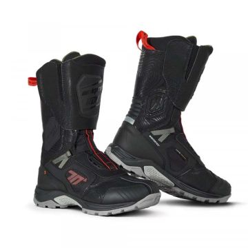 Seventy Degrees - SD-BA6 Stelvio - High Adventure/Touring Boot - Black/Red/Green