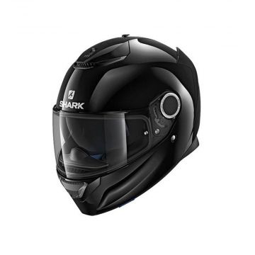 SHARK SPARTAN BLANK-BLACK HELMET