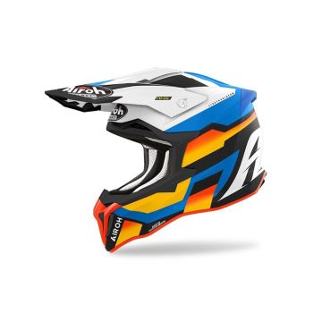 Airoh Strycker Glam Blue Matt - MX Helmet