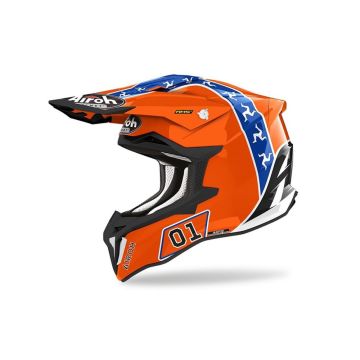 Airoh Strycker Hazzard Gloss - MX Helmet