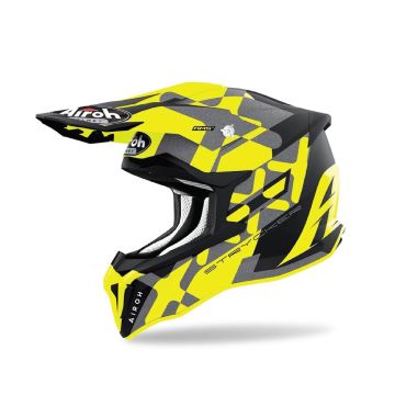 Airoh Strycker XXX MX Helmet - Yellow Matt