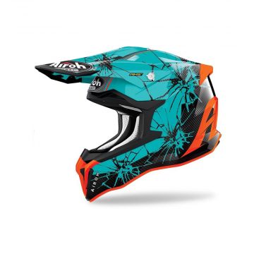 Airoh Strycker Crack MX Helmet - Gloss