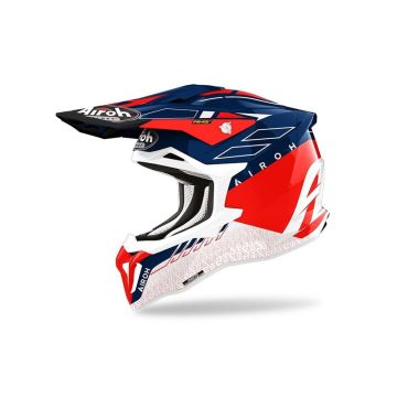 Airoh Strycker Skin Red Gloss - MX Helmet