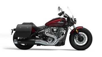 Indian Super Scout Limited+Tech - Maroon Metallic with Graphics - 2025