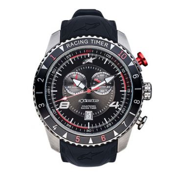 ALPINESTARS TECH WATCH RACING TIMER-BLACK/STEEL