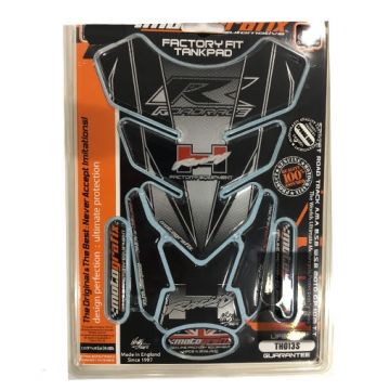 MOTOGRAFIX TH013S Tank Protector-Honda CBR RR 900 1000 -Silver/Black