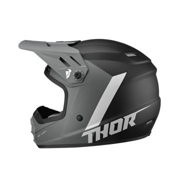 Thor Kids MX Helmet - Sector Chev - Grey / Black