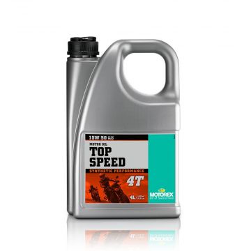 Motorex Top Speed 4T SAE 15W/50 MA2 - 4L