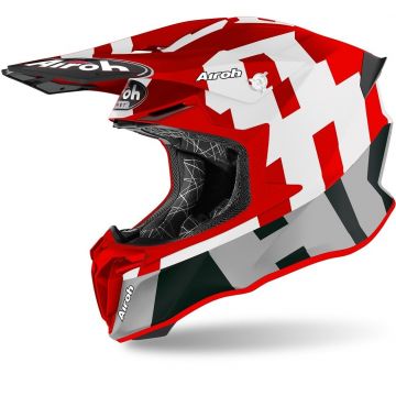 Airoh Twist 2.0 FRAME RED MATT HELMET