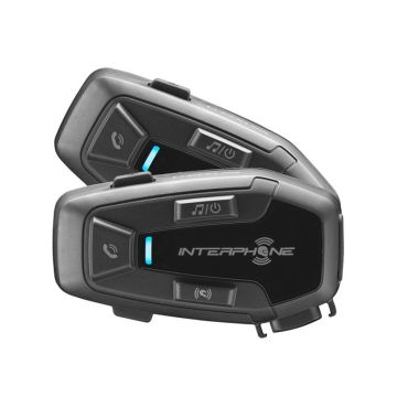 INTERPHONE - U-COM 7R Bluetooth Intercom - Double Pack