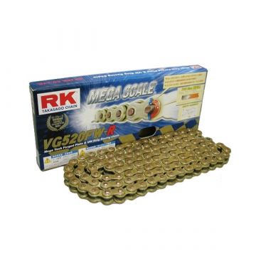 RK High Performance XW-Ring Chain Gold "520" x 124 Link