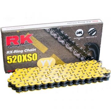 RK Heavy Duty X-Ring Chain Yellow "520" x 120 Link