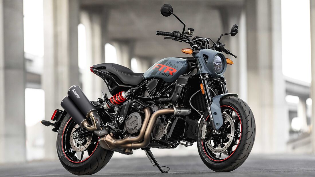 Indian FTR 1200 Grey Special Edition: One of 150 units available now in Cyprus